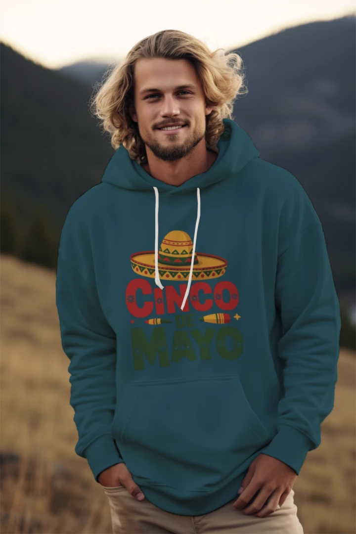 Men Hoodie Cinco De Mayo