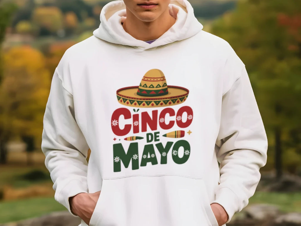 Men Hoodie Cinco De Mayo