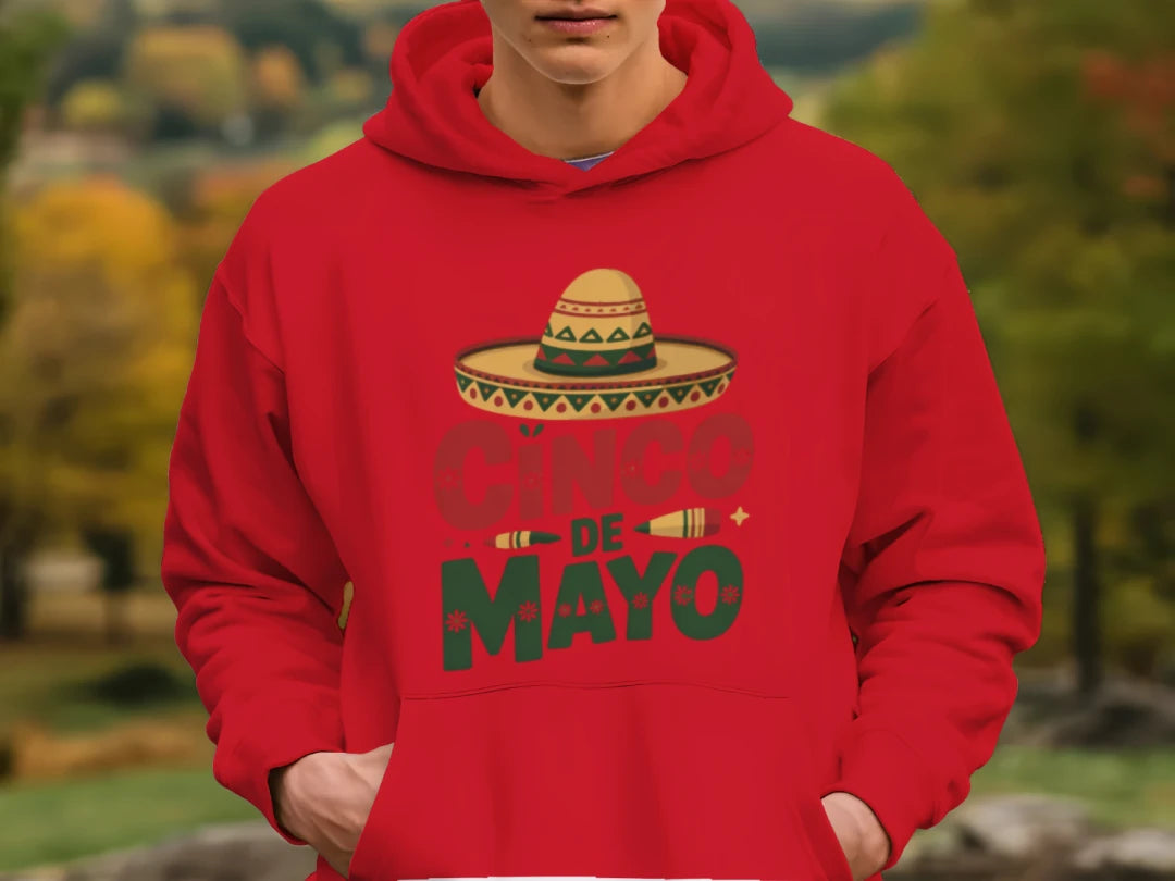 Men Hoodie Cinco De Mayo