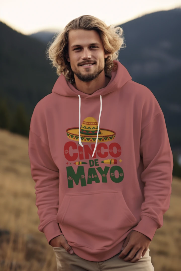 Men Hoodie Cinco De Mayo