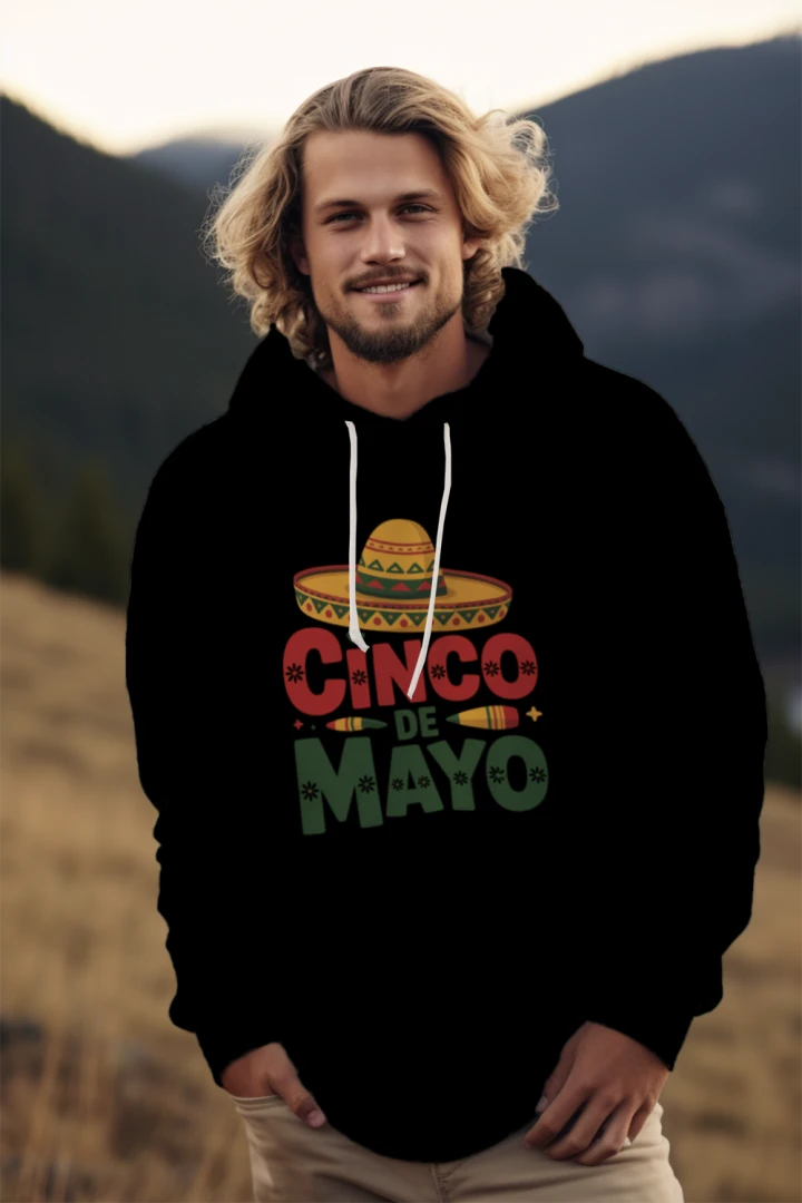 Men Hoodie Cinco De Mayo