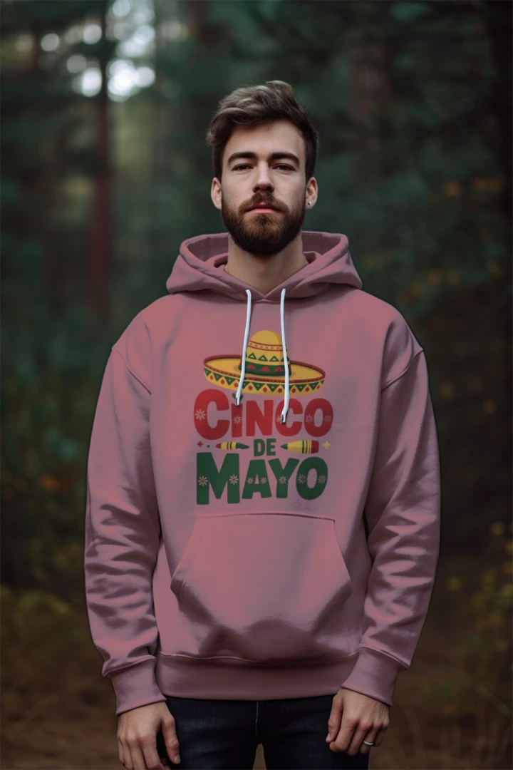 Men Hoodie Cinco De Mayo