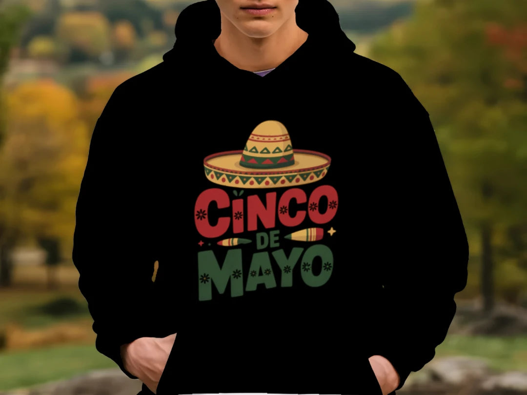 Men Hoodie Cinco De Mayo