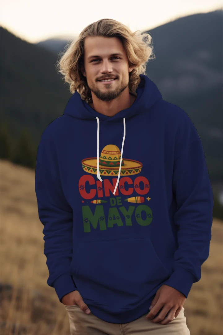 Men Hoodie Cinco De Mayo