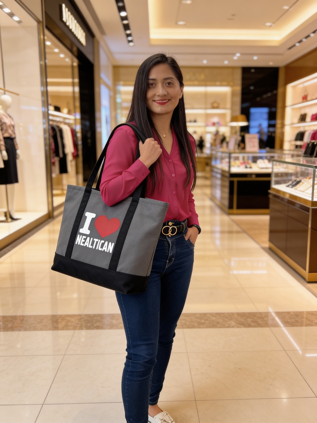 I LOVE NEALTICAN TOTE BAG