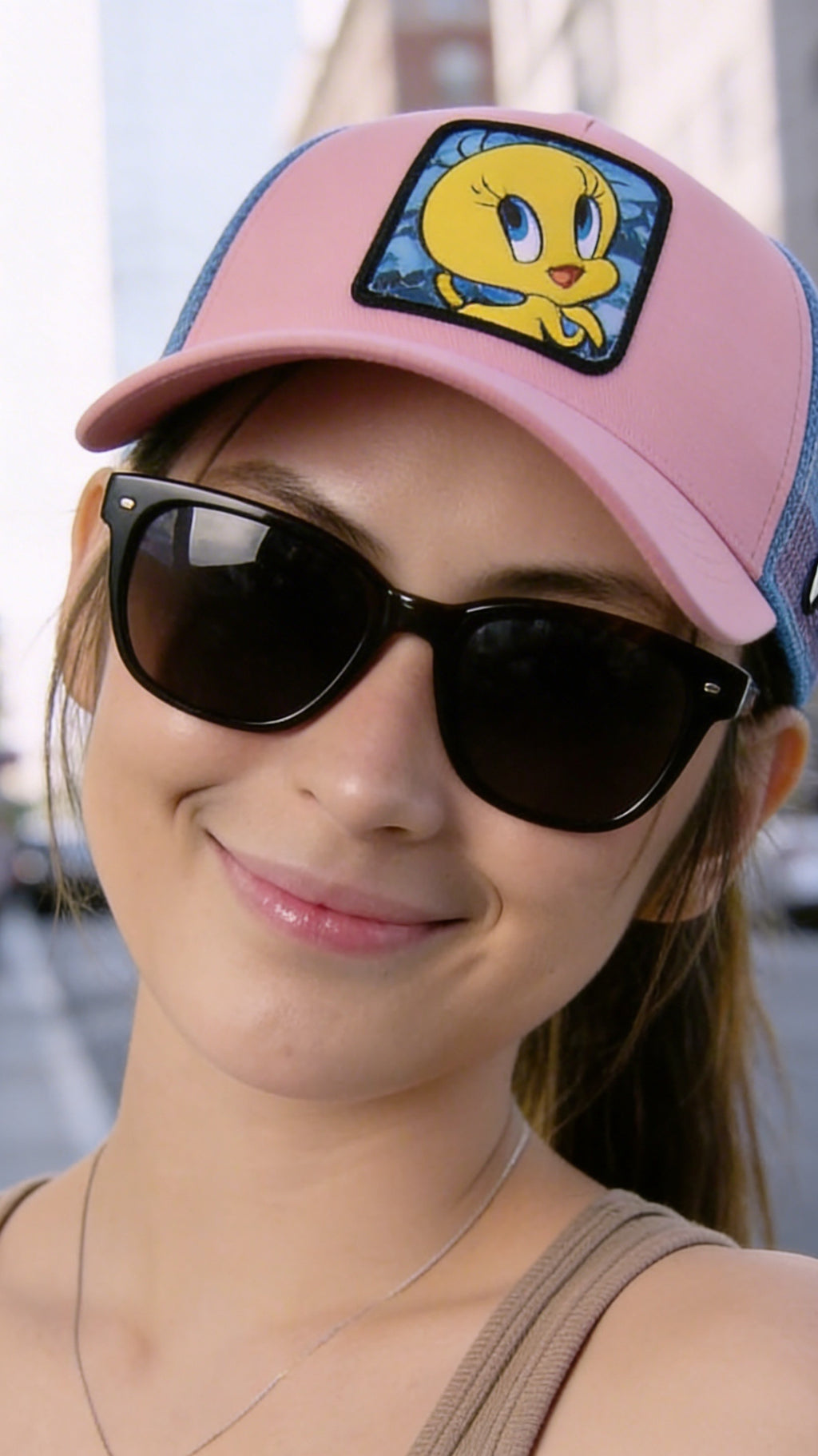 PINK TITI BASEBALL CAP