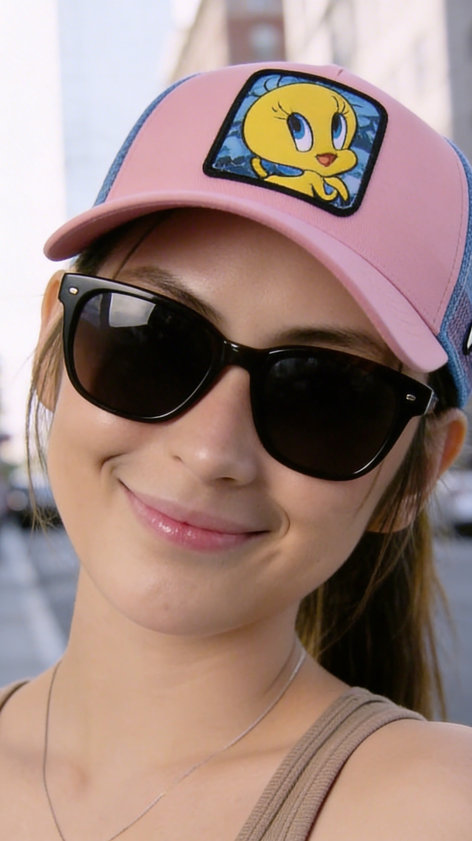 PINK TITI BASEBALL CAP