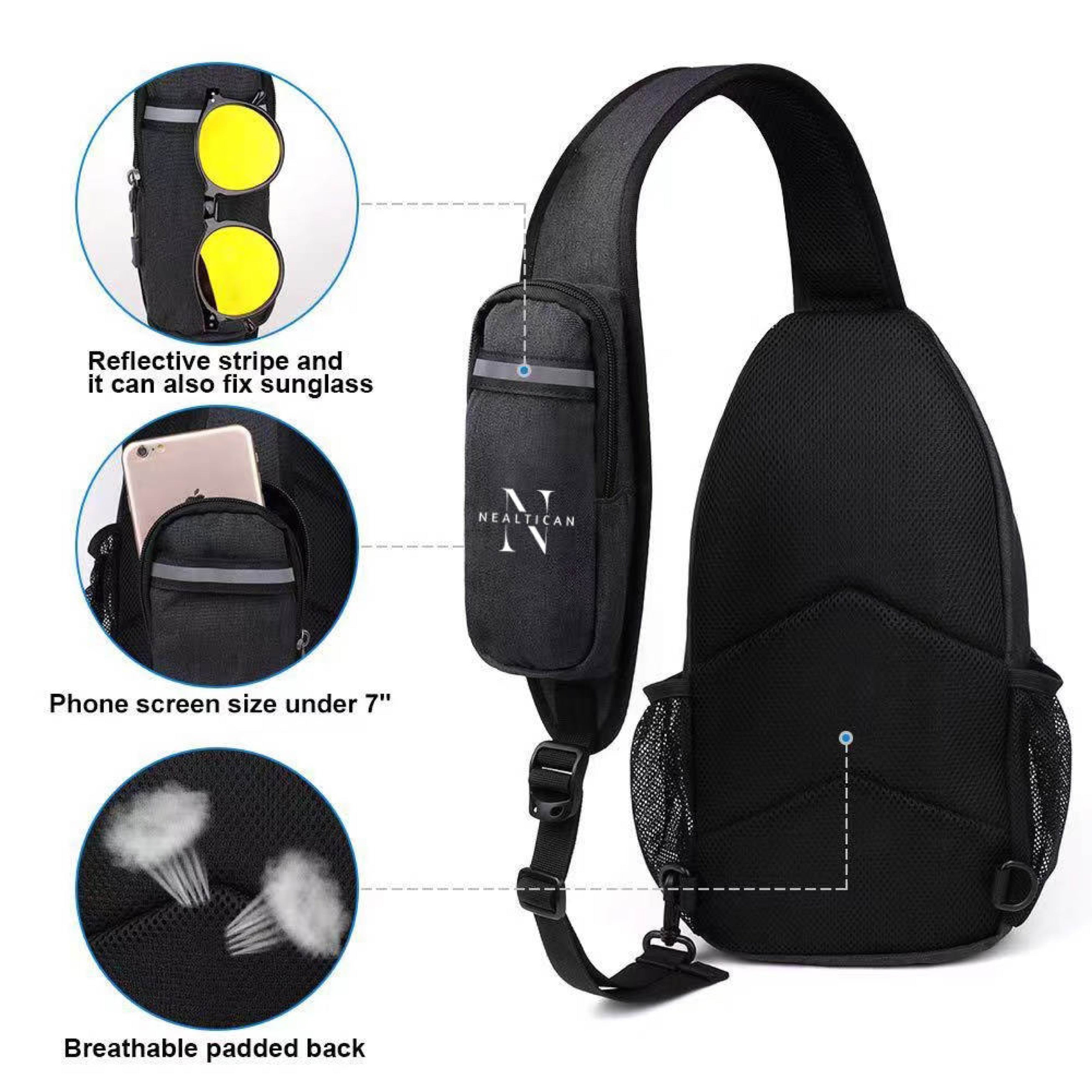 NEALTICAN-Crossbody Sling Backpack