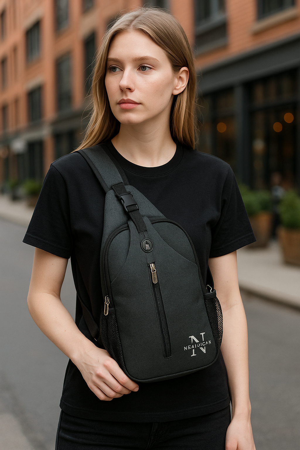 NEALTICAN-Crossbody Sling Backpack