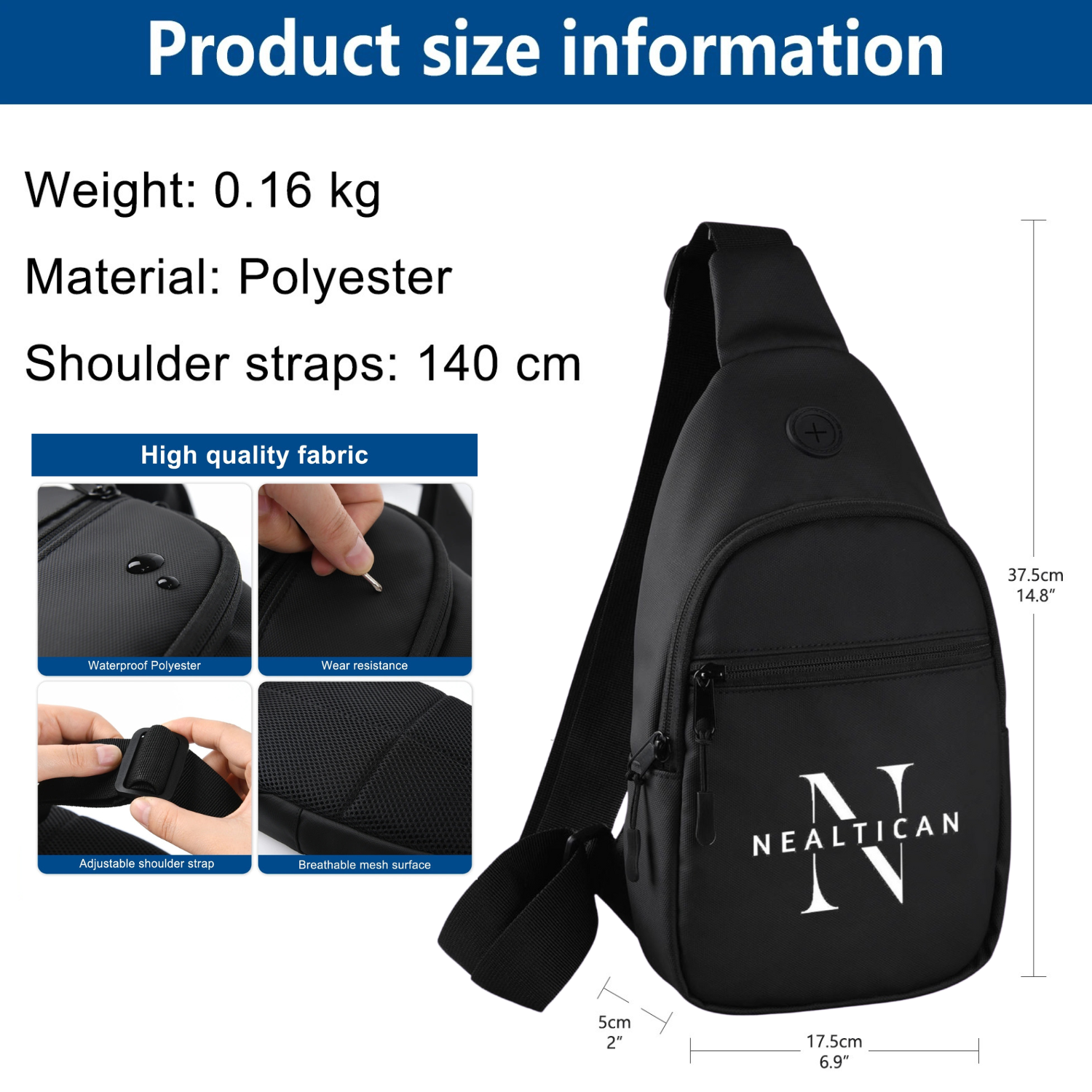 NEALTICAN Small Crossbody Bag