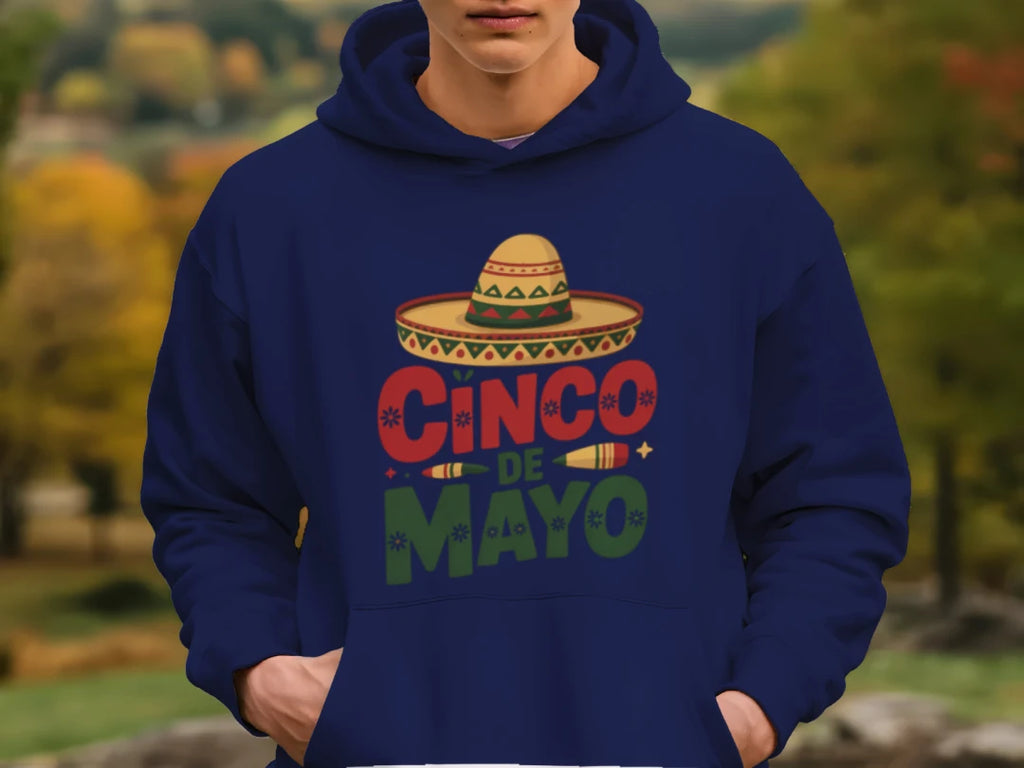 Men Hoodie Cinco De Mayo