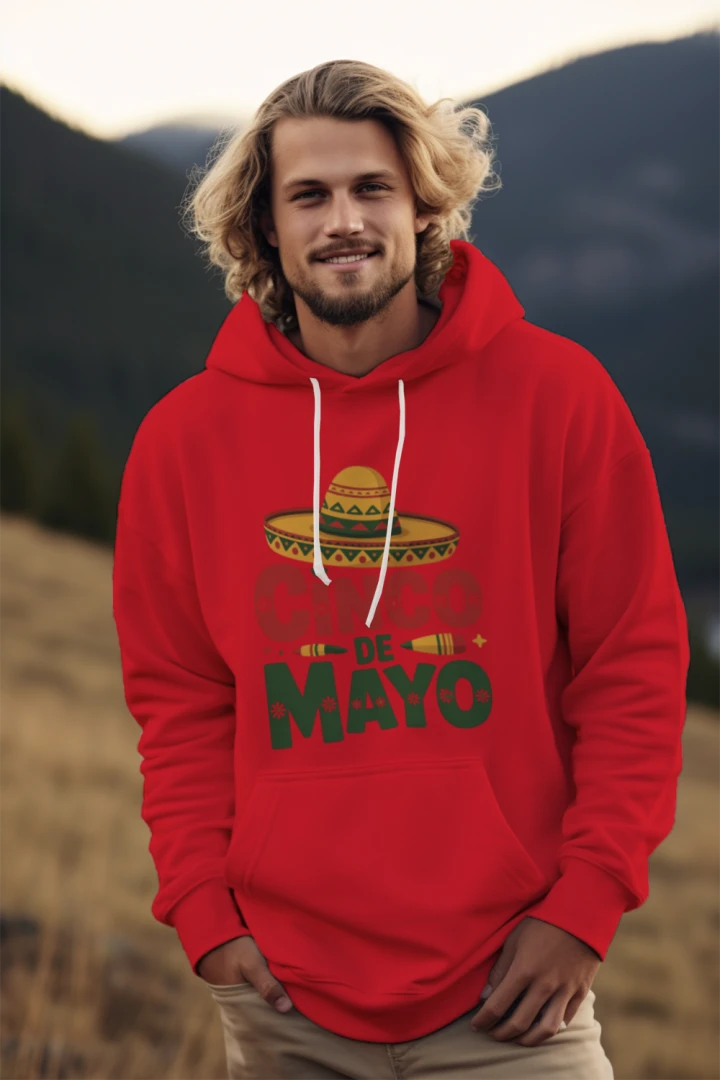 Men Hoodie Cinco De Mayo