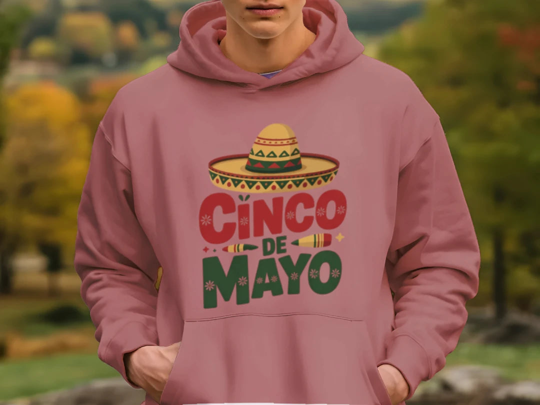 Men Hoodie Cinco De Mayo