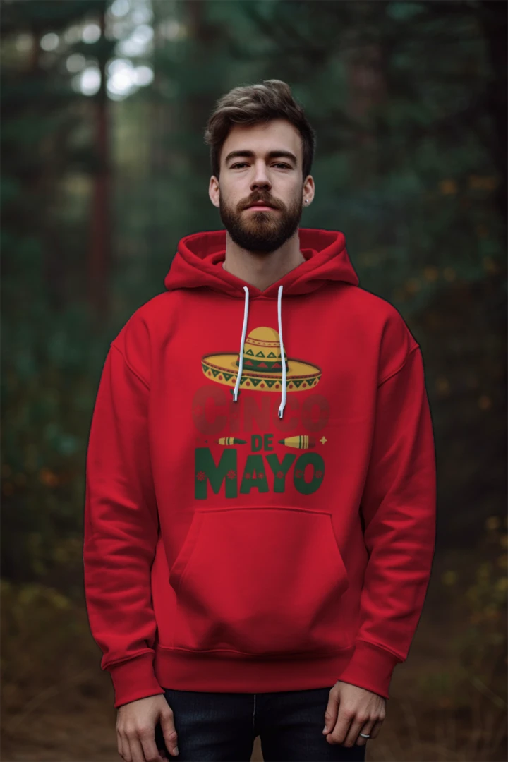 Men Hoodie Cinco De Mayo