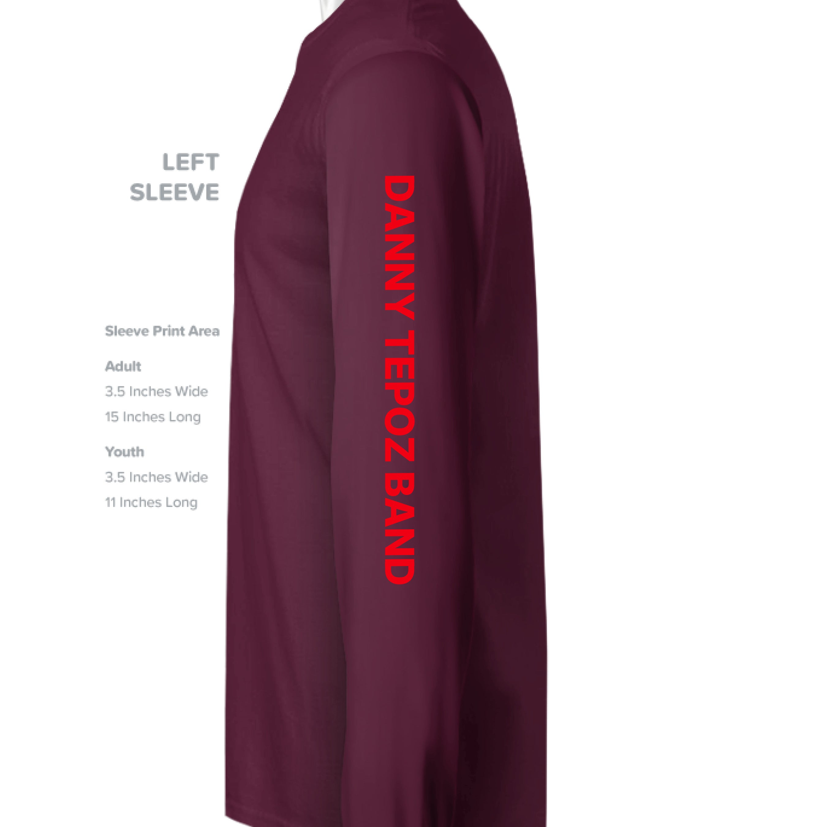 MAROON - SLEEVE_LEFT