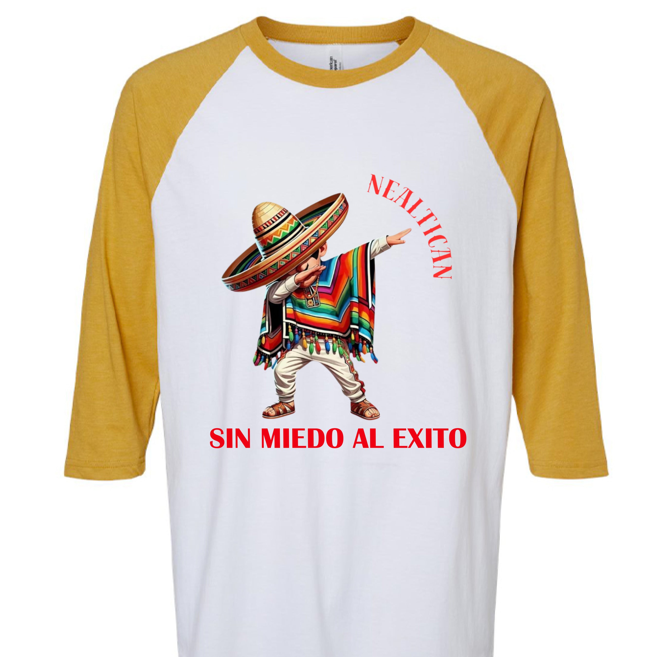 White/ Heather Mustard - FRONT