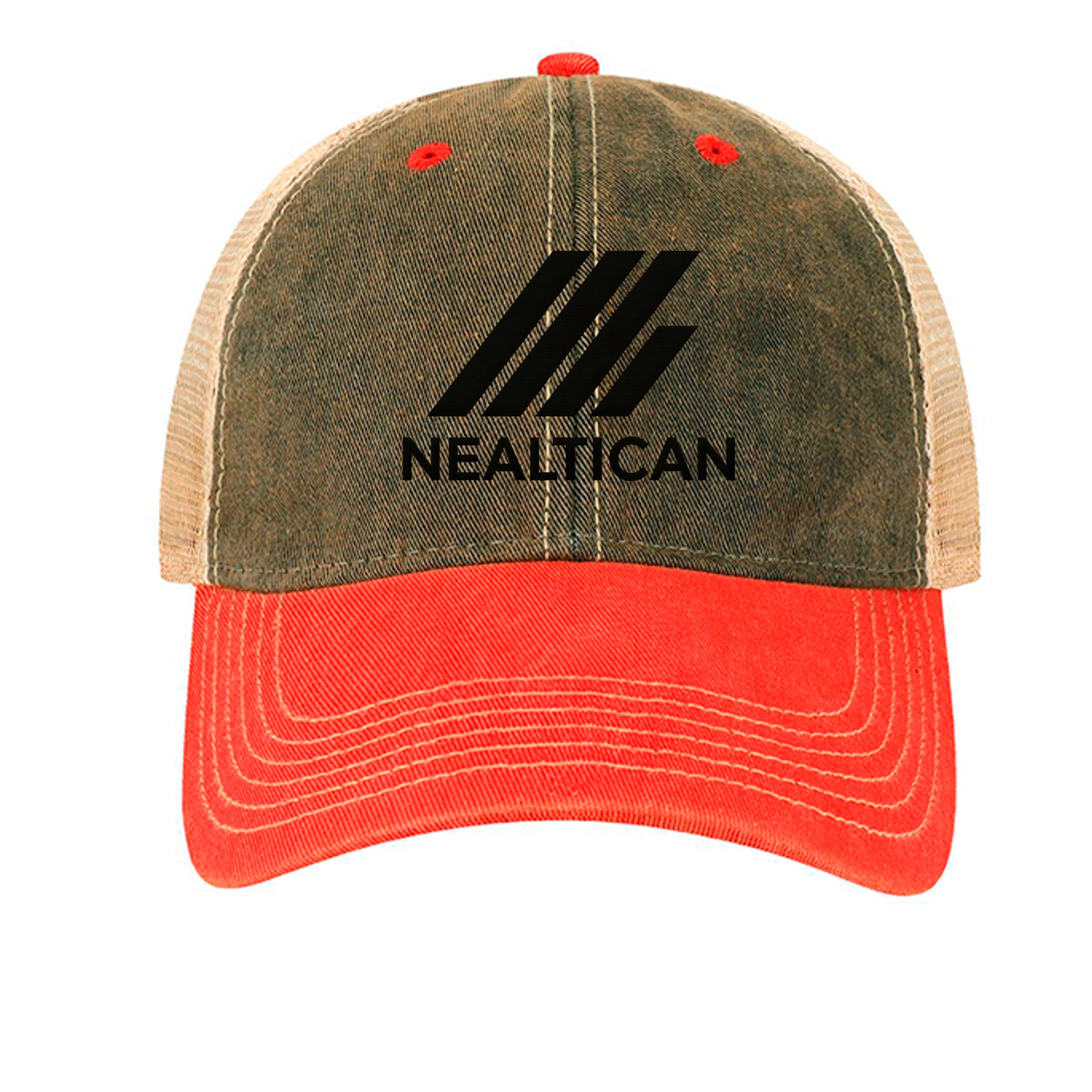 Black/ Scarlet Red/ Khaki - OFA - FRONT